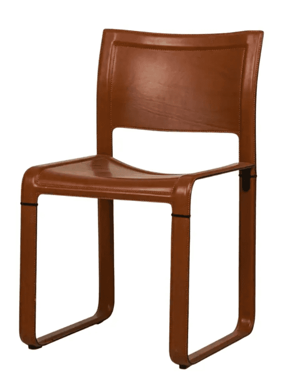 A modern side chair featuring a minimalist design. The frame and upholstery are seamlessly integrate… — free FBX 3D model