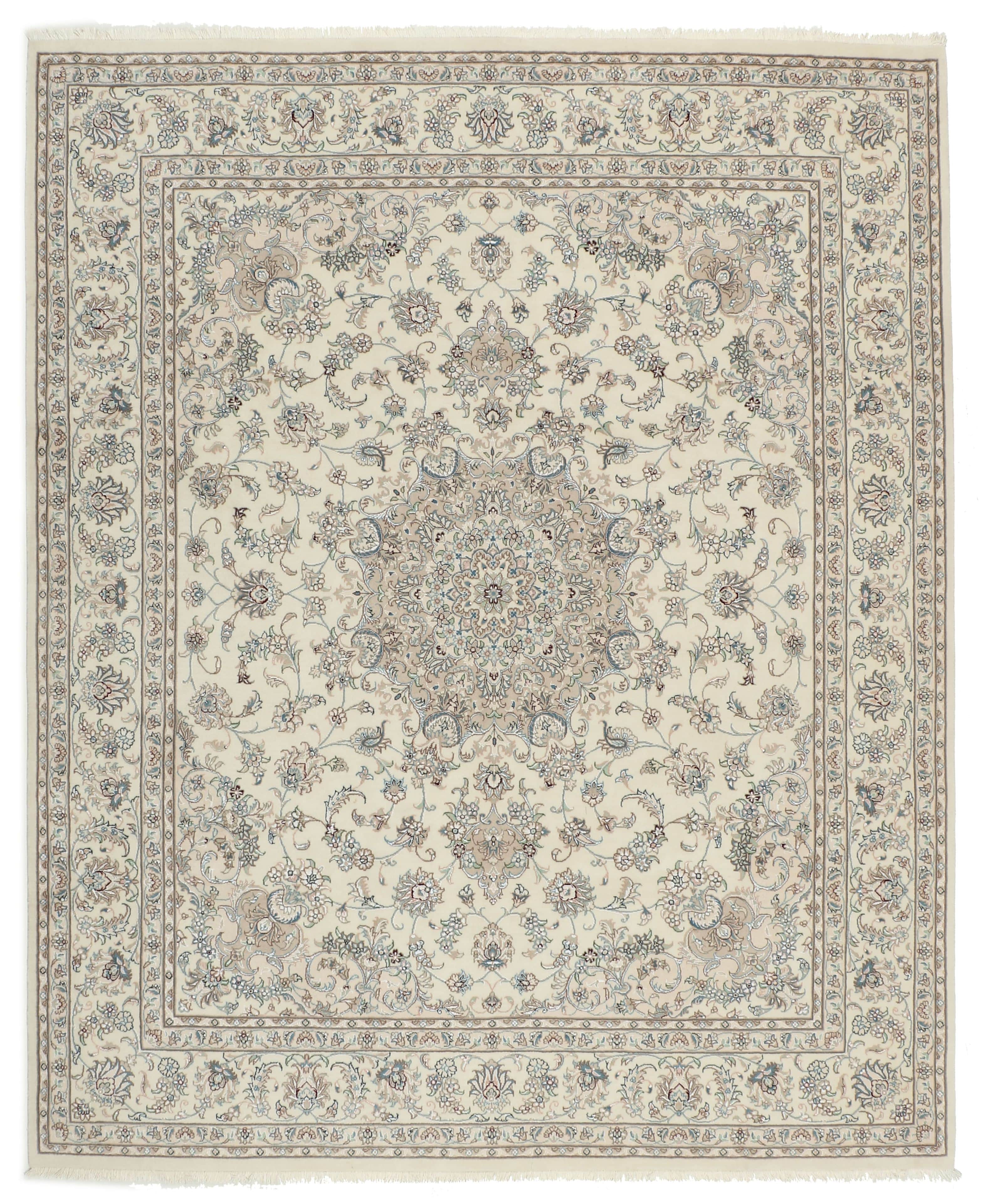 A square-shaped rug with a detailed floral and central medallion pattern. The rug has a fringe along… — free OBJ 3D model