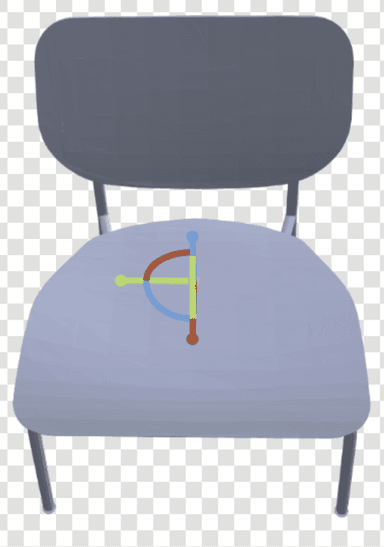 An armless side chair featuring a light wood bent plywood seat and backrest, supported by a slender, black tubular metal frame. The design is minimalist and modern, with gently curved components for comfort. — 3D model