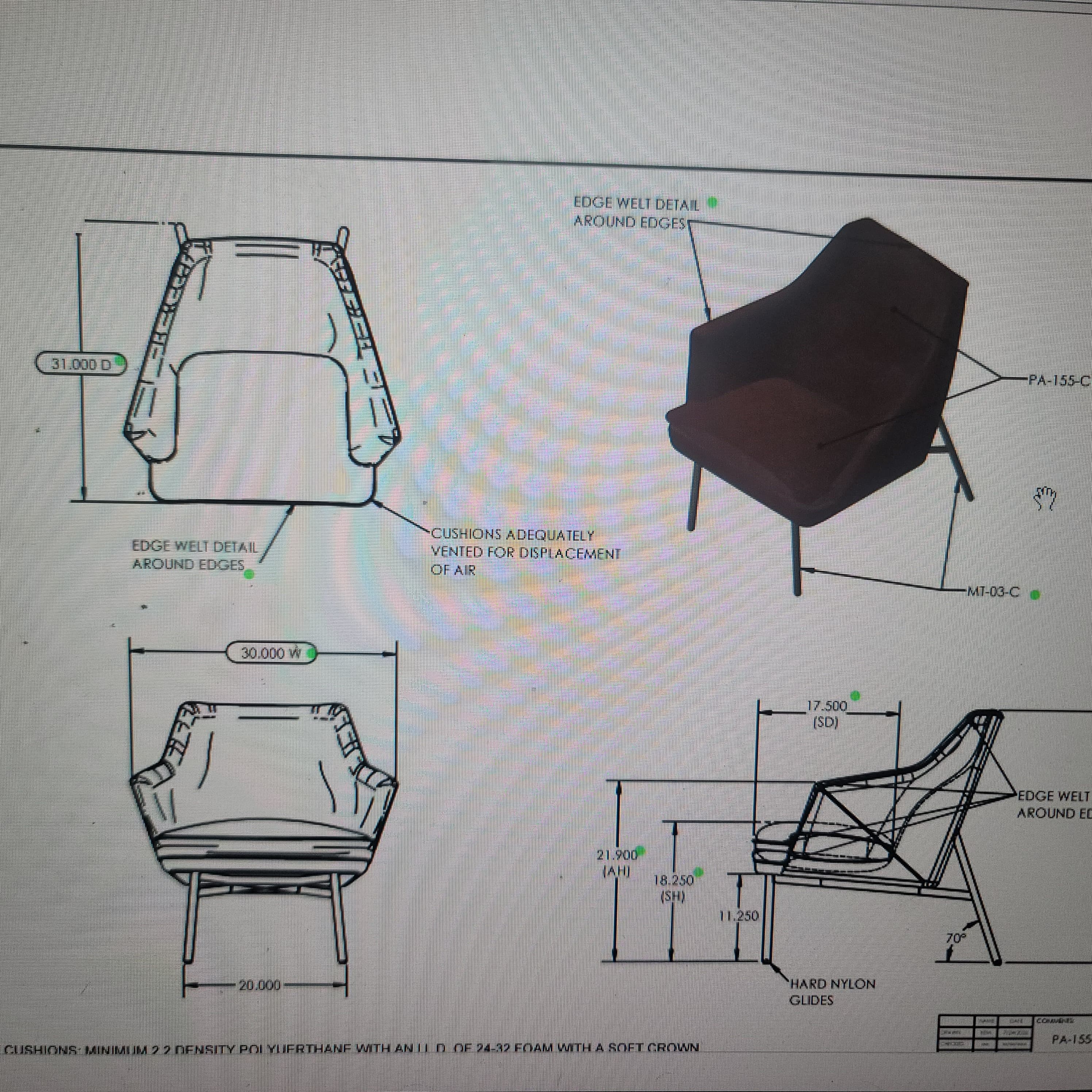 A contemporary lounge armchair featuring a deep plum or burgundy upholstery, a wide and low-profile design, and sleek, angled black metal legs. The chair has a unified upholstered shell that forms the backrest and arms, with a separate, plush seat cushion. The overall aesthetic is minimalist and modern, designed for comfort and style. — 3D model