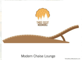 A modern, minimalist chaise lounge with a curved, slatted design, rendered in a light brown, wood-like material. It is depicted against a clean white background. — 3D model