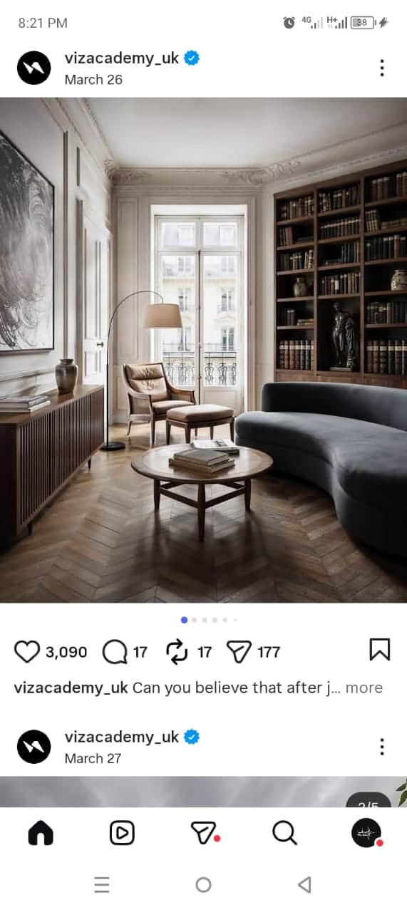 A modern, curved sofa with a semi-circular design. It features a plush, upholstered surface and a lo… — free GLTF 3D model