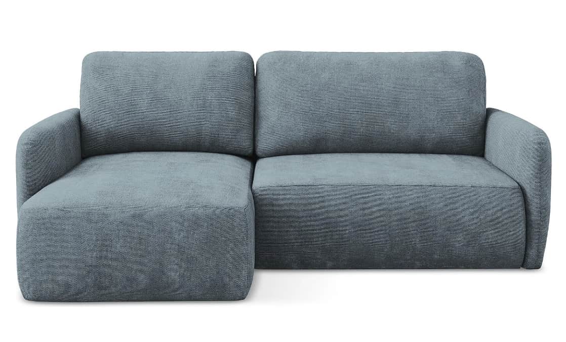 A sectional sofa with a chaise lounge on the left side. The sofa features deep seating, plush back c… — free GLTF 3D model