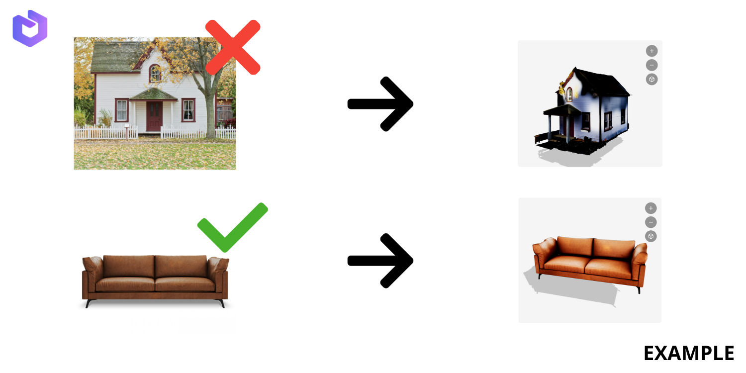 Example of a regular-sized furniture item